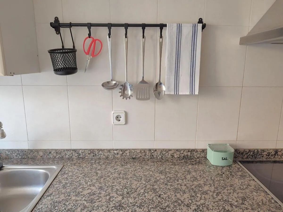 Apartamento Con Piscina 卡萨雷斯 0*,